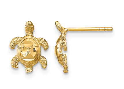 14K gold earrings