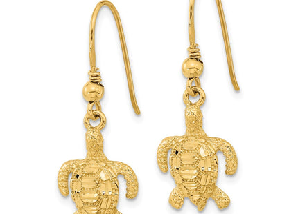 14k Yellow Gold Earrings Style TC996 - Classique Jewelry Inc.