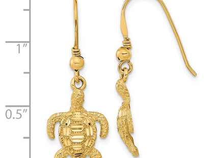 14k Yellow Gold Earrings Style TC996 - Classique Jewelry Inc.