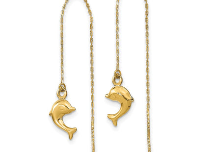 14k Yellow Gold Earrings Style TC997 - Classique Jewelry Inc.