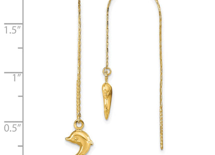 14k Yellow Gold Earrings Style TC997 - Classique Jewelry Inc.