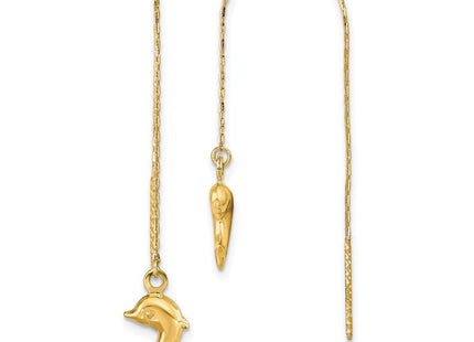 14k Yellow Gold Earrings Style TC997 - Classique Jewelry Inc.