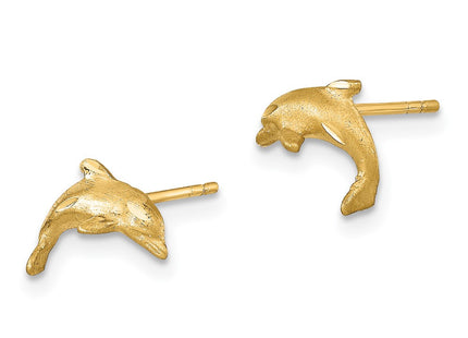 14k Yellow Gold Earrings Style TC998 - Classique Jewelry Inc.