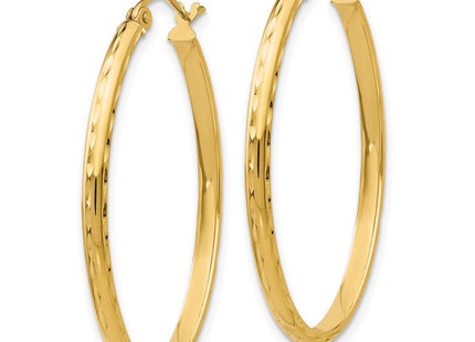 14k Yellow Gold Earrings Style TE514 - Classique Jewelry Inc.