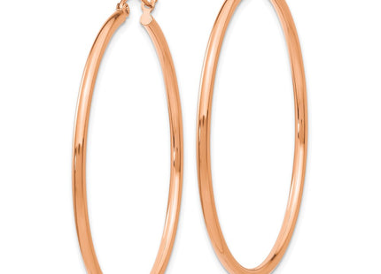14k Rose Gold Earrings Style TE525 - Classique Jewelry Inc.