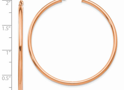 14k Rose Gold Earrings Style TE525 - Classique Jewelry Inc.
