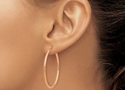 14k Rose Gold Earrings Style TE526 - Classique Jewelry Inc.