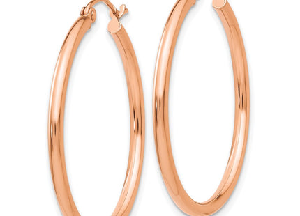 14k Rose Gold Earrings Style TE528 - Classique Jewelry Inc.