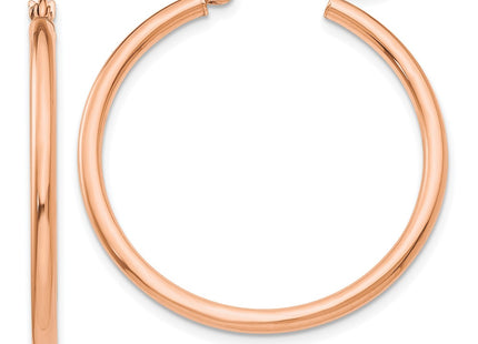 14k Rose Gold Earrings Style TE528 - Classique Jewelry Inc.