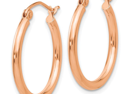 14k Rose Gold Earrings Style TE530 - Classique Jewelry Inc.