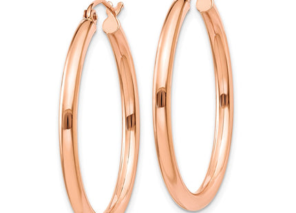 14k Rose Gold Earrings Style TE533 - Classique Jewelry Inc.