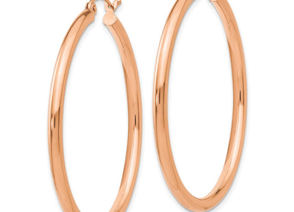 14k Rose Gold Earrings Style TE535 - Classique Jewelry Inc.