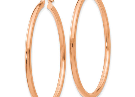 14k Rose Gold Earrings Style TE536 - Classique Jewelry Inc.