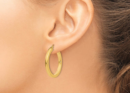 14k Yellow Gold Earrings Style TE538 - Classique Jewelry Inc.