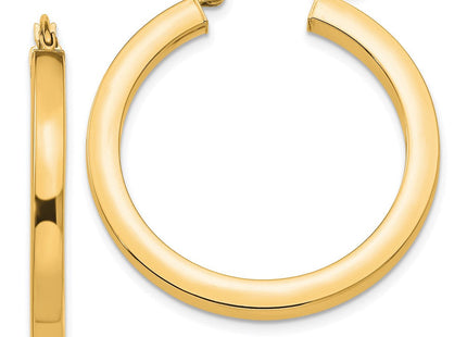 14K gold hoop earrings
