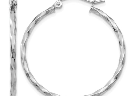 14K gold hoop earrings
