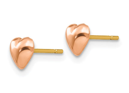 14k Rose Gold Earrings Style TE597R - Classique Jewelry Inc.