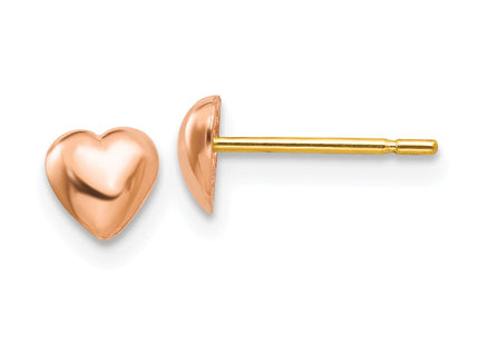 14k Rose Gold Earrings Style TE597R - Classique Jewelry Inc.