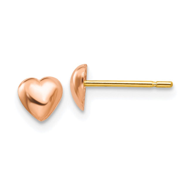 14k Rose Gold Earrings Style TE597R - Classique Jewelry Inc.