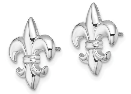 14k White Gold Earrings Style TE619W - Classique Jewelry Inc.
