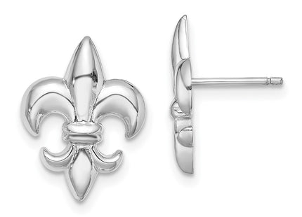 14k White Gold Earrings Style TE619W - Classique Jewelry Inc.