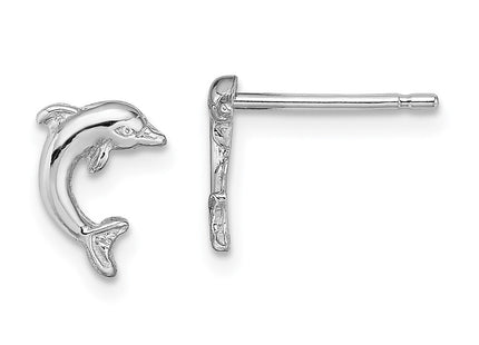 14k White Gold Earrings Style TE620W - Classique Jewelry Inc.