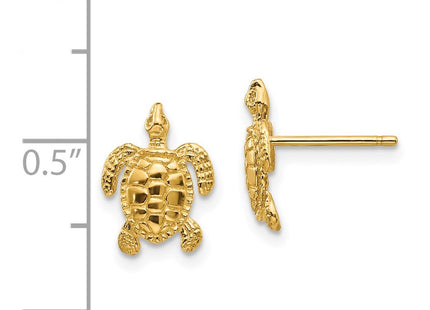 14k Yellow Gold Earrings Style TE627 - Classique Jewelry Inc.