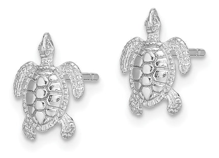 14k White Gold Earrings Style TE627W - Classique Jewelry Inc.