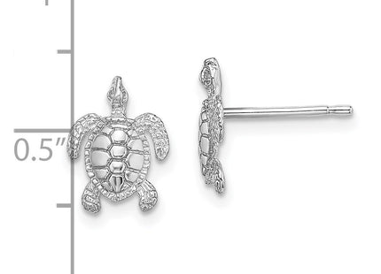 14k White Gold Earrings Style TE627W - Classique Jewelry Inc.