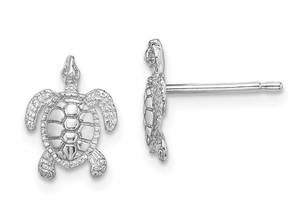 14k White Gold Earrings Style TE627W - Classique Jewelry Inc.