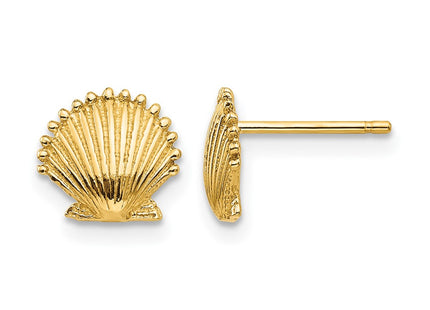 14K gold earrings