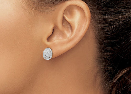 14k White Gold Earrings Style TE636W - Classique Jewelry Inc.