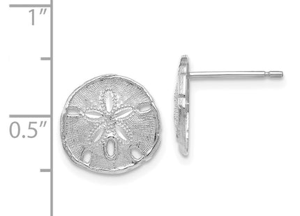 14k White Gold Earrings Style TE636W - Classique Jewelry Inc.