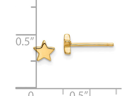 14k Yellow Gold Earrings Style TE651 - Classique Jewelry Inc.