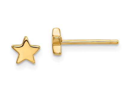 14k Yellow Gold Earrings Style TE651 - Classique Jewelry Inc.