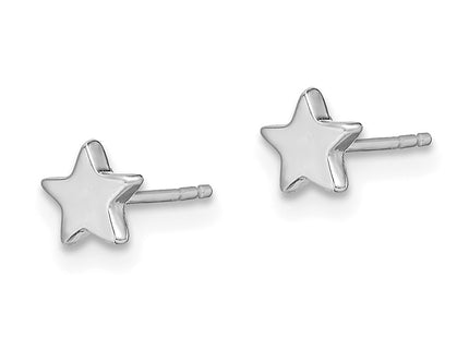 14k White Gold Earrings Style TE651W - Classique Jewelry Inc.