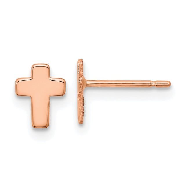 14k Rose Gold Earrings Style TE664R - Classique Jewelry Inc.