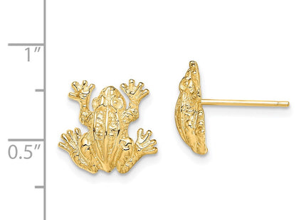 14k Yellow Gold Earrings Style TE670 - Classique Jewelry Inc.