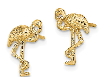 14k Yellow Gold Earrings Style TE676 - Classique Jewelry Inc.