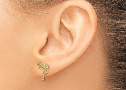 14k Yellow Gold Earrings Style TE676 - Classique Jewelry Inc.