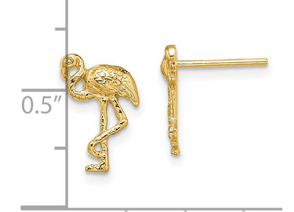 14k Yellow Gold Earrings Style TE676 - Classique Jewelry Inc.