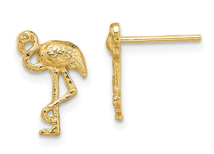 14k Yellow Gold Earrings Style TE676 - Classique Jewelry Inc.