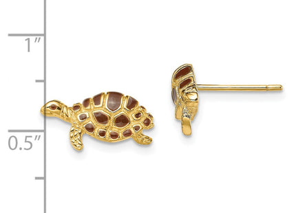 14k Yellow Gold Earrings Style TE680 - Classique Jewelry Inc.