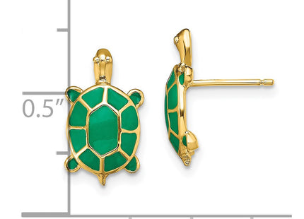 14k Yellow Gold Earrings Style TE687 - Classique Jewelry Inc.