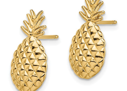 14k Yellow Gold Earrings Style TE716 - Classique Jewelry Inc.