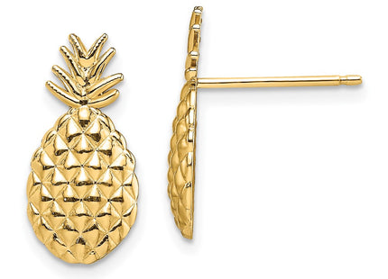 14k Yellow Gold Earrings Style TE716 - Classique Jewelry Inc.