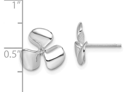 14k White Gold Earrings Style TE747W - Classique Jewelry Inc.