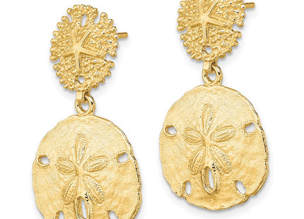 14k Yellow Gold Earrings Style TE752 - Classique Jewelry Inc.