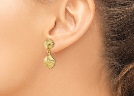 14k Yellow Gold Earrings Style TE754 - Classique Jewelry Inc.