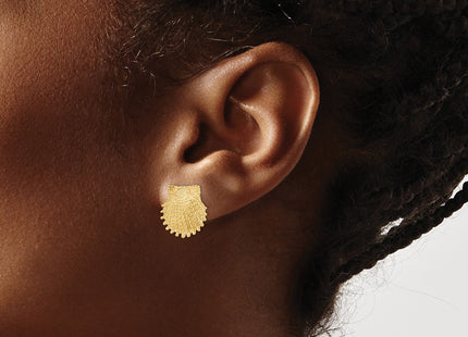 14k Yellow Gold Earrings Style TE767 - Classique Jewelry Inc.